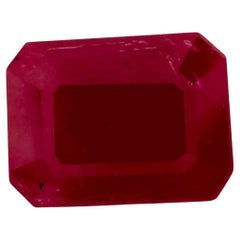 2.22 Ct Ruby Octagon Cut Loose Gemstone (pierre précieuse en vrac)
