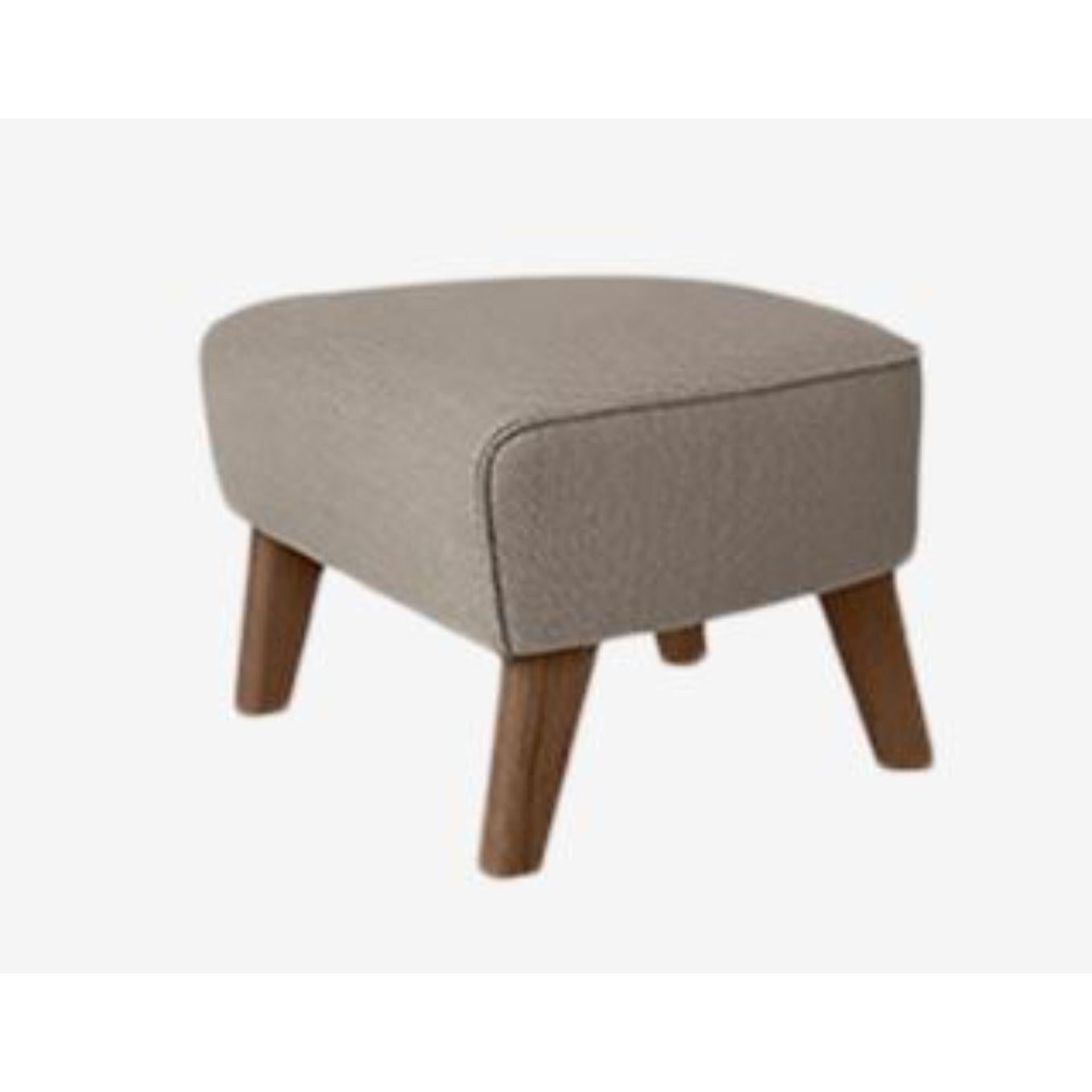 323 Raf Simons Vidar 3 My Own chair footsool by Lassen
Dimensions: D 58 x W 56 x H 40 cm 
Materials: textile, smoked oak, 
Also available in different colors and materials. 
Weight: 18 Kg

The My Own Chair Footstool has been designed in the