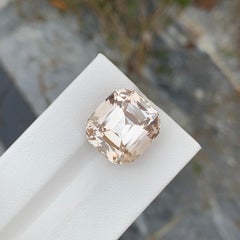 22.20 Carat Natural Loose Golden Topaz Cushion Shape Gem For Jewellery Making