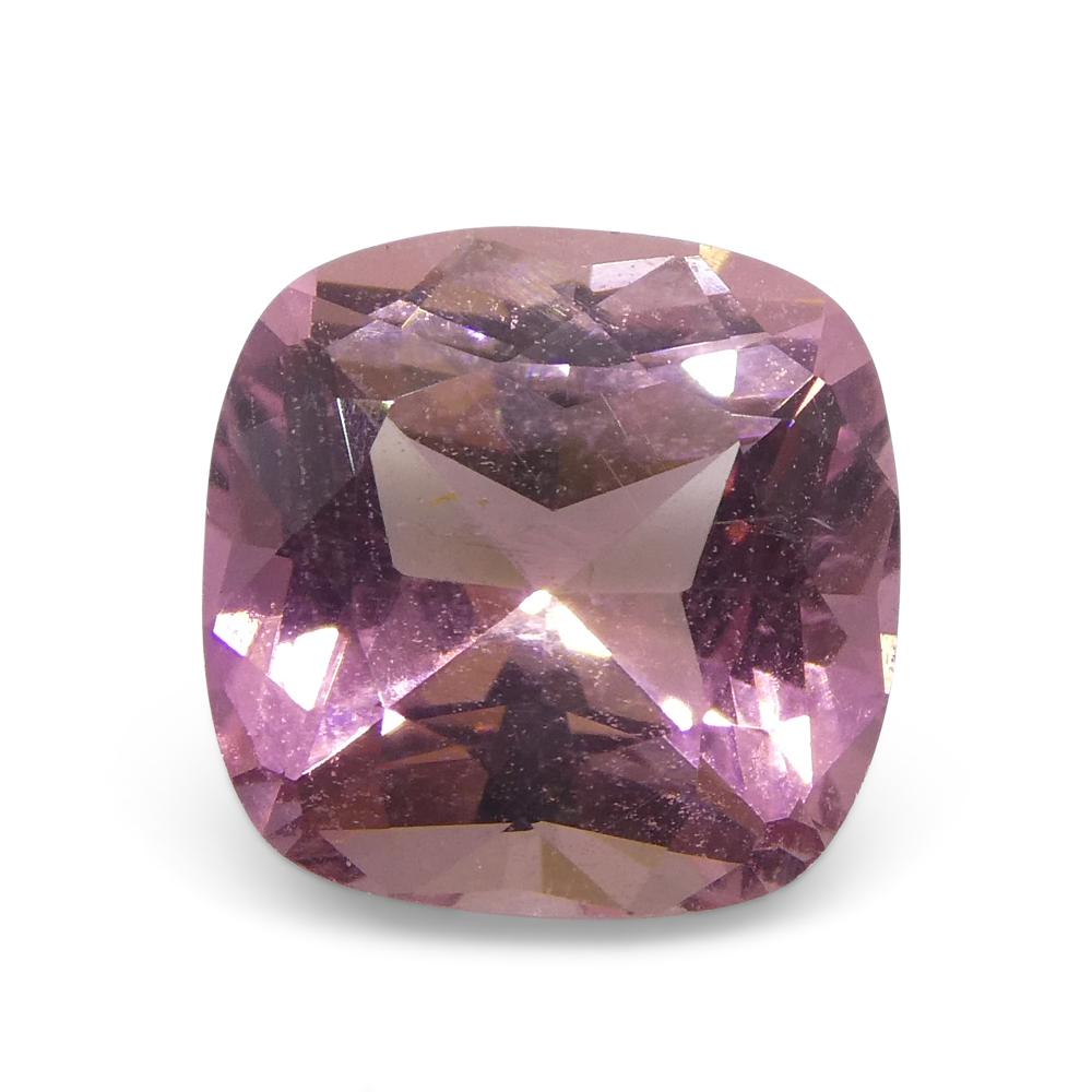 2,22 ct di tormalina rosa a cuscino in vendita 5