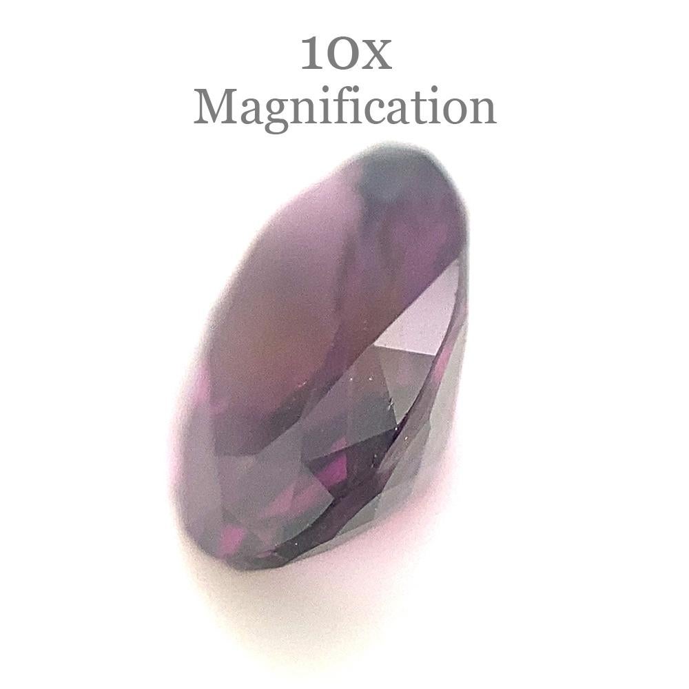 2.22ct Oval Purple Spinel from Sri Lanka Unheated For Sale 5