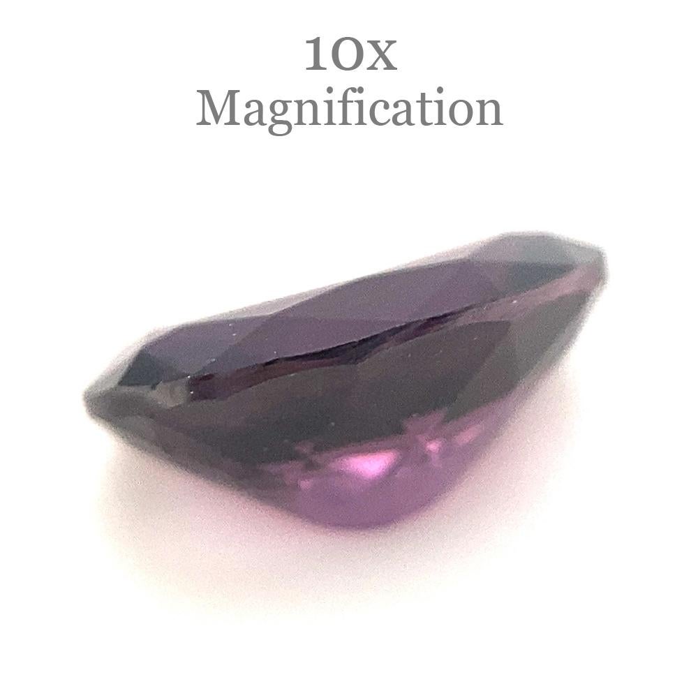 2.22ct Oval Purple Spinel from Sri Lanka Unheated For Sale 7