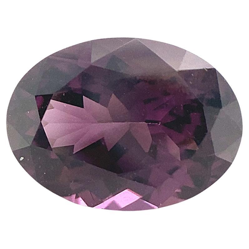 2.22ct Oval Purple Spinel from Sri Lanka Unheated For Sale