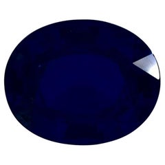 2.23 Ct Blue Sapphire Oval Loose Gemstone