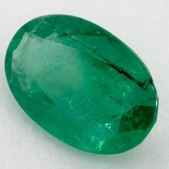 2.23 Ct Emerald Oval Loose Gemstone (pierre précieuse en vrac)
