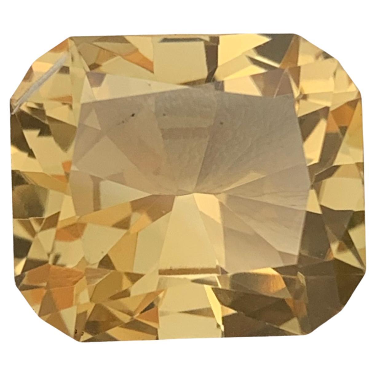 22.30 Carats Gorgeous Natural Loose Yellow Citrine Gem For Jewelry Making  For Sale