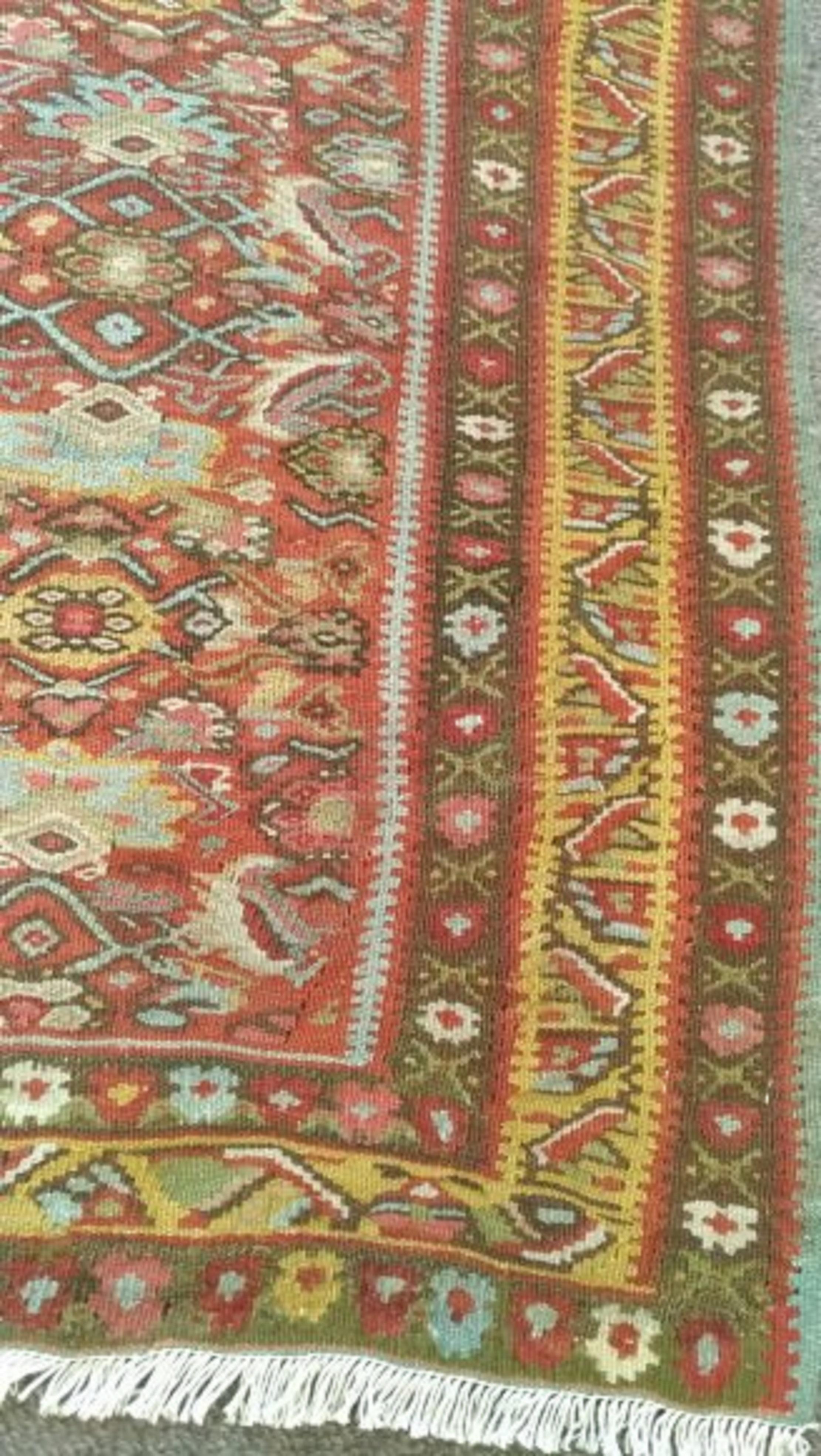 224 - 19th Century Kilim 'Senneh' In Excellent Condition For Sale In Paris, FR