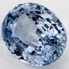 2.24 Ct Blue Sapphire Oval Loose Gemstone