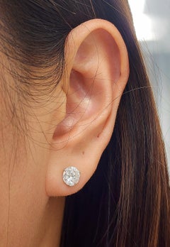 2.24 Karat Diamant-Ohrstecker