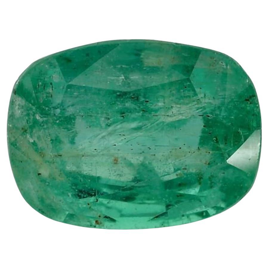 2.24 Ct Emerald Cushion Loose Gemstone