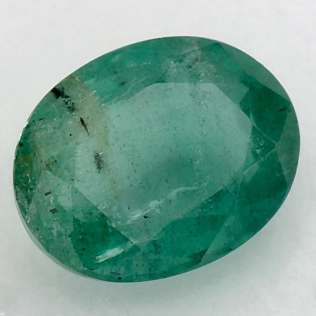 Oval Cut 2.24 Ct Emerald Oval Loose Gemstone For Sale