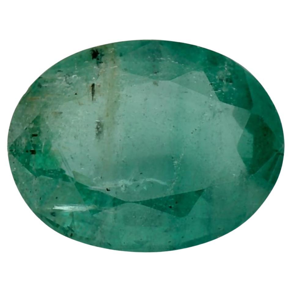 2.24 Ct Emerald Oval Loose Gemstone For Sale