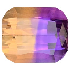22.40 Carat Natural Loose Ametrine Cushion Cut Gemstone From Bolivia