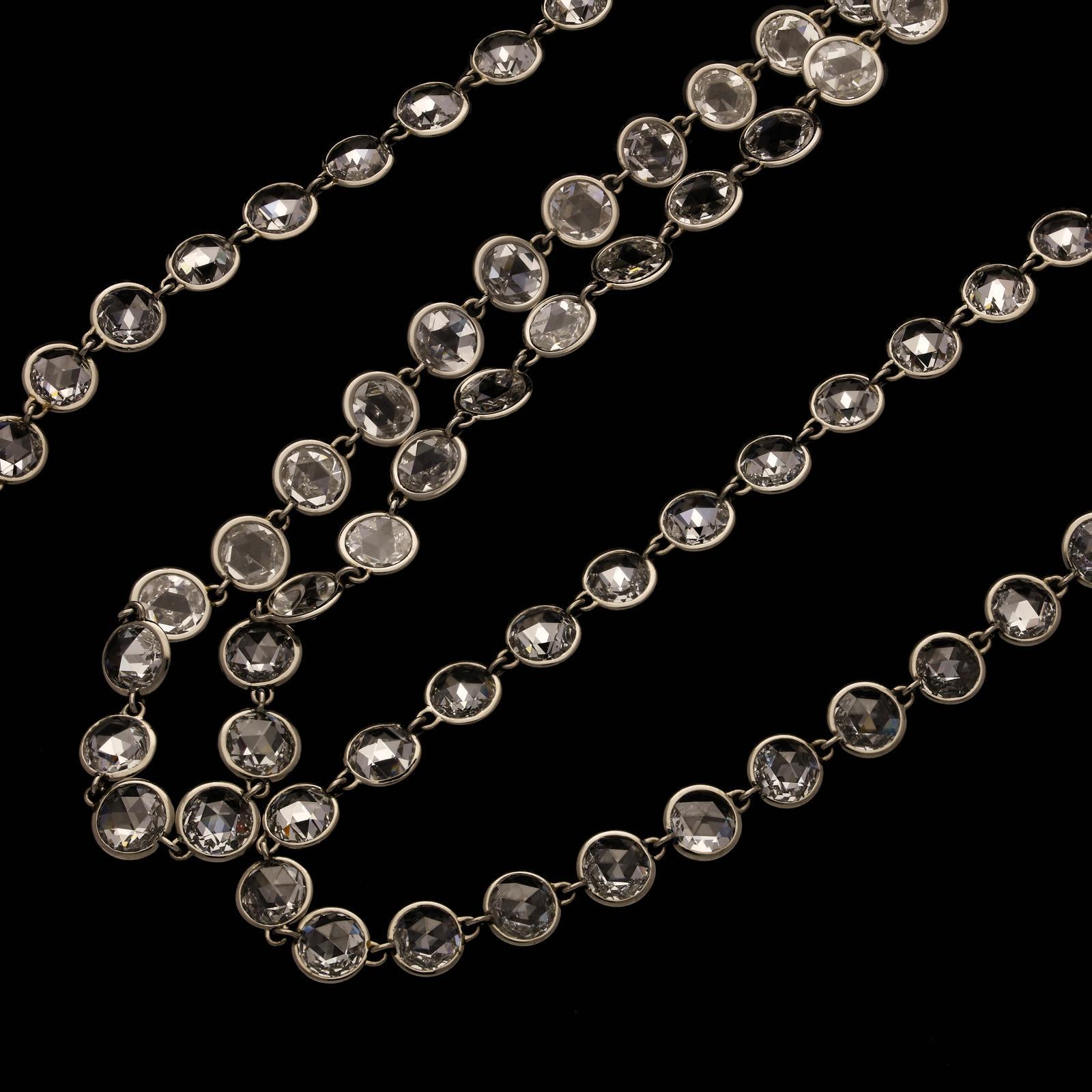 diamond necklace vintage