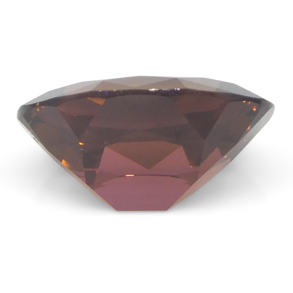 2.24ct Tormalina arancione ovale in vendita 5