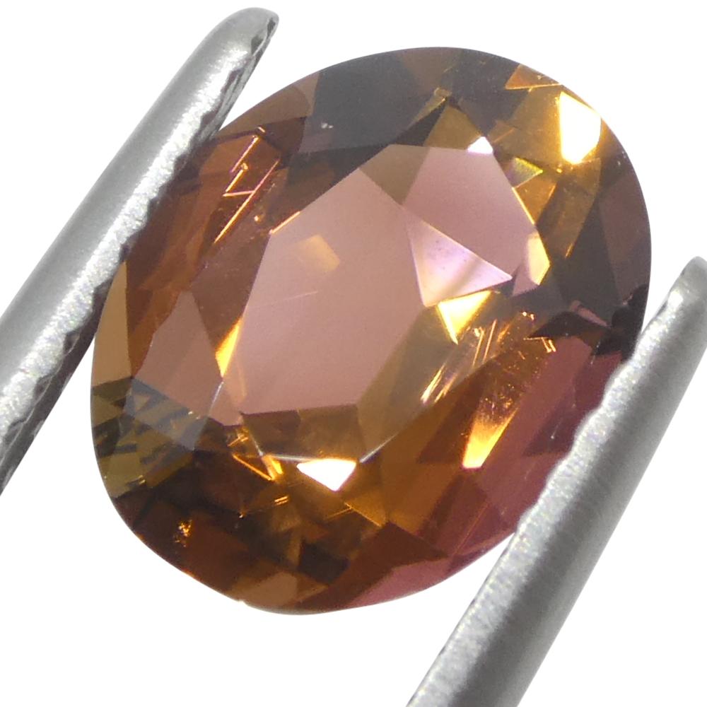 2.24ct Tormalina arancione ovale In condizioni Nuovo in vendita a Toronto, Ontario