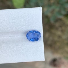 2.25 Carat Natural Loose Blue Sapphire Oval Shape Gemstone