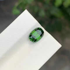 2.25 Carat Natural Loose Green Tourmaline Oval Shape Gemstone