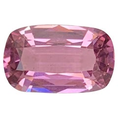 2.25 Carat Natural Loose Purplish Pink Burmese Spinel Cushion Cut Gemstone