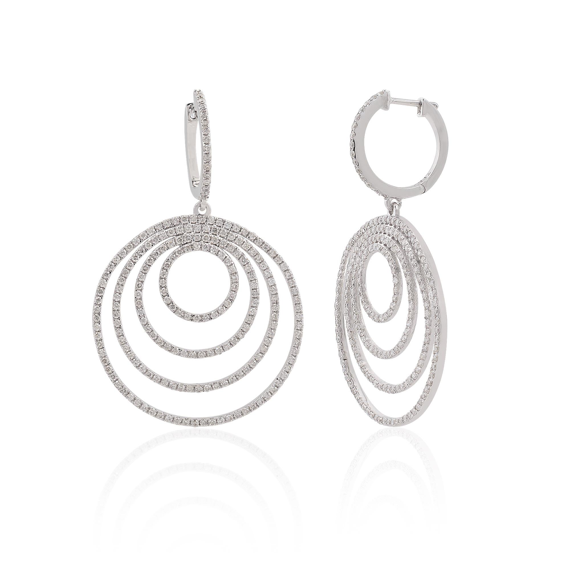 Item Code :- STE-1041
Gross Weight :- 7.56 gm
10k White Gold Weight :- 7.09 gm
Diamond Weight :- 2.35 carat  ( AVERAGE DIAMOND CLARITY SI1-SI2 & COLOR H-I )
Earrings Length :- 42 mm approx.
✦ Sizing
.....................
We can adjust most items to