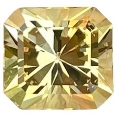 2.25 Carats Citrine Stone Custom Precision Cut Natural Brazilian Gemstone