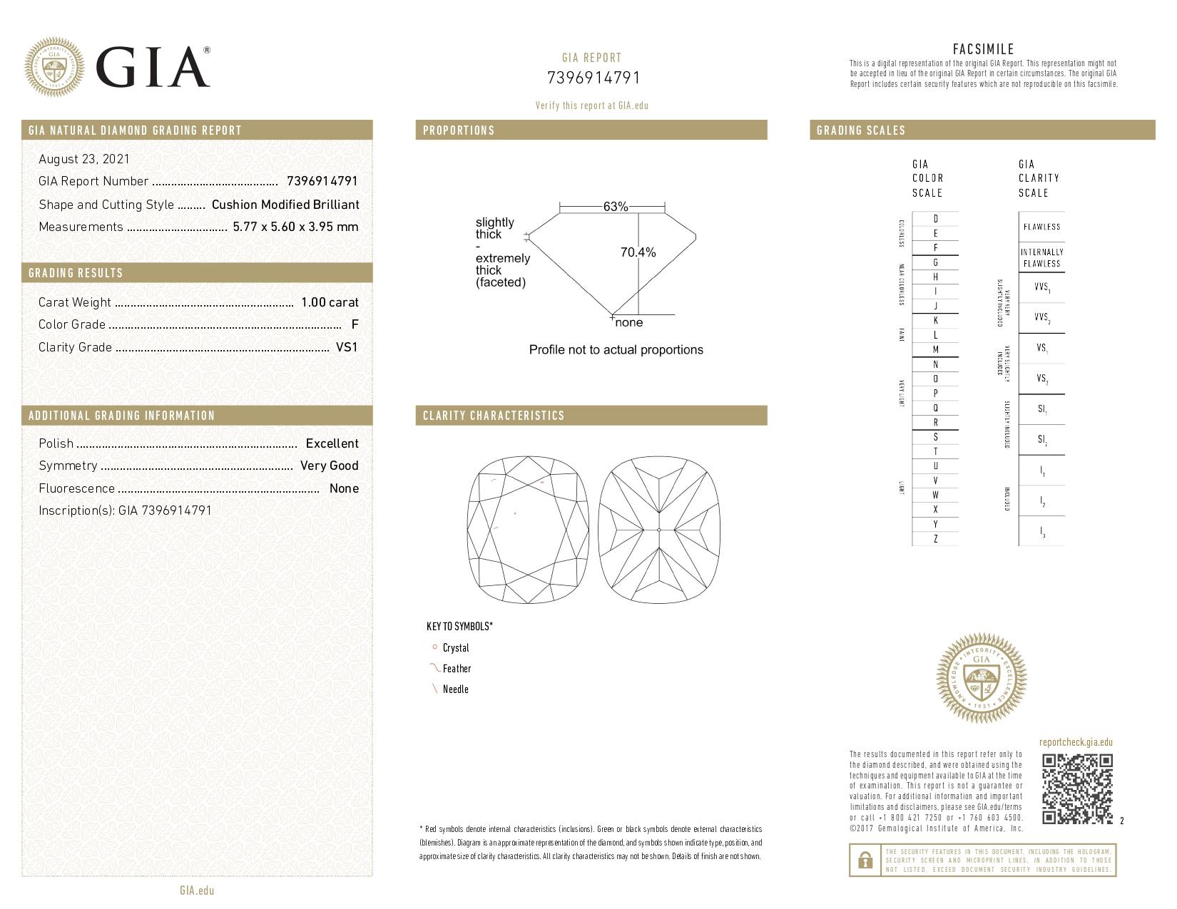 2.25 Carats Total GIA Certified Stud Earrings Halo 18K White *Natural Diamonds* For Sale 4