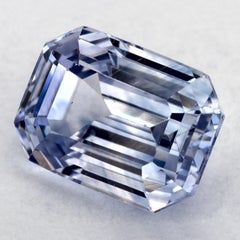 2.25 Ct Blue Sapphire Octagon Cut Loose Gemstone
