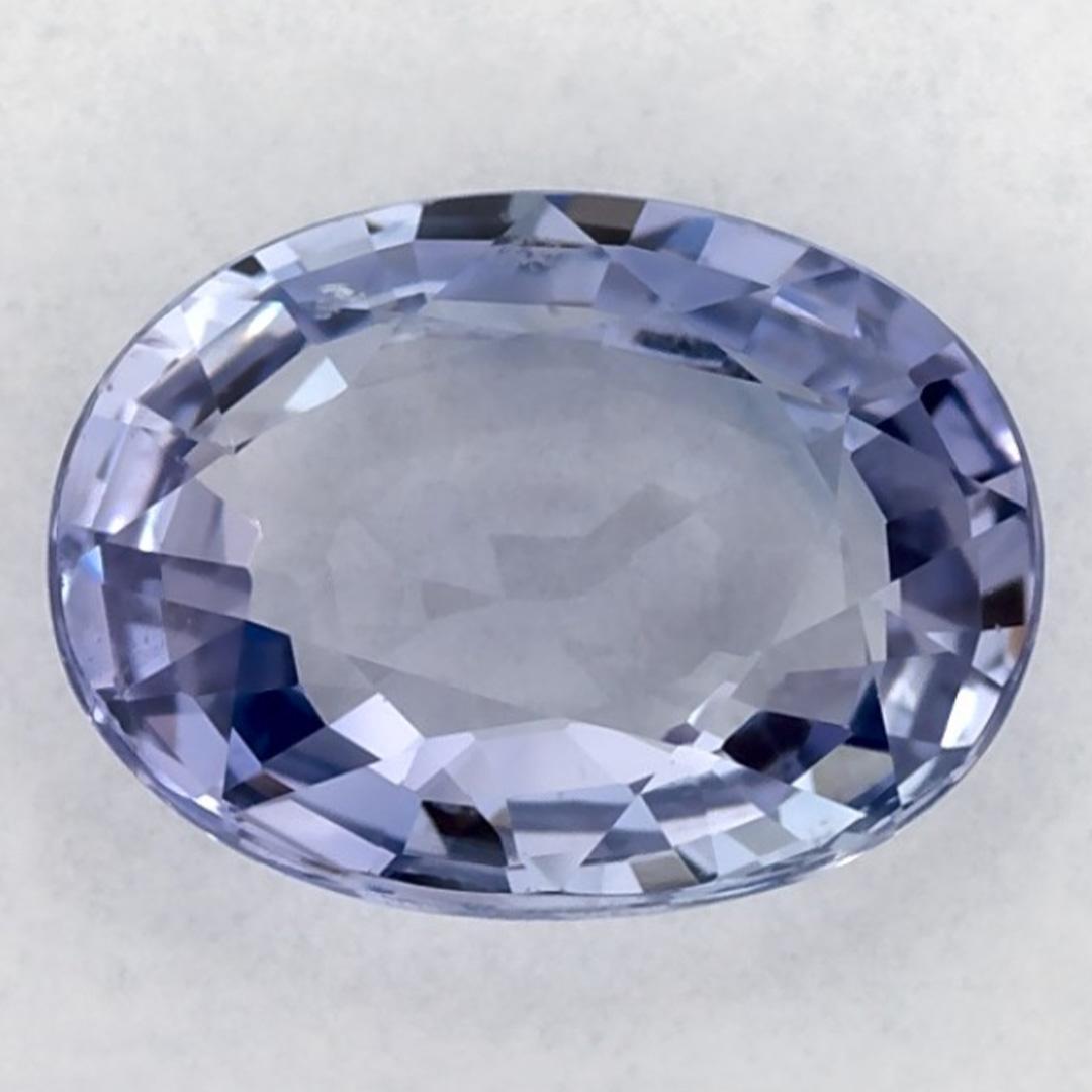 2.25 Ct Blue Sapphire Oval Loose Gemstone (pierre précieuse en vrac) Neuf - En vente à Fort Lee, NJ