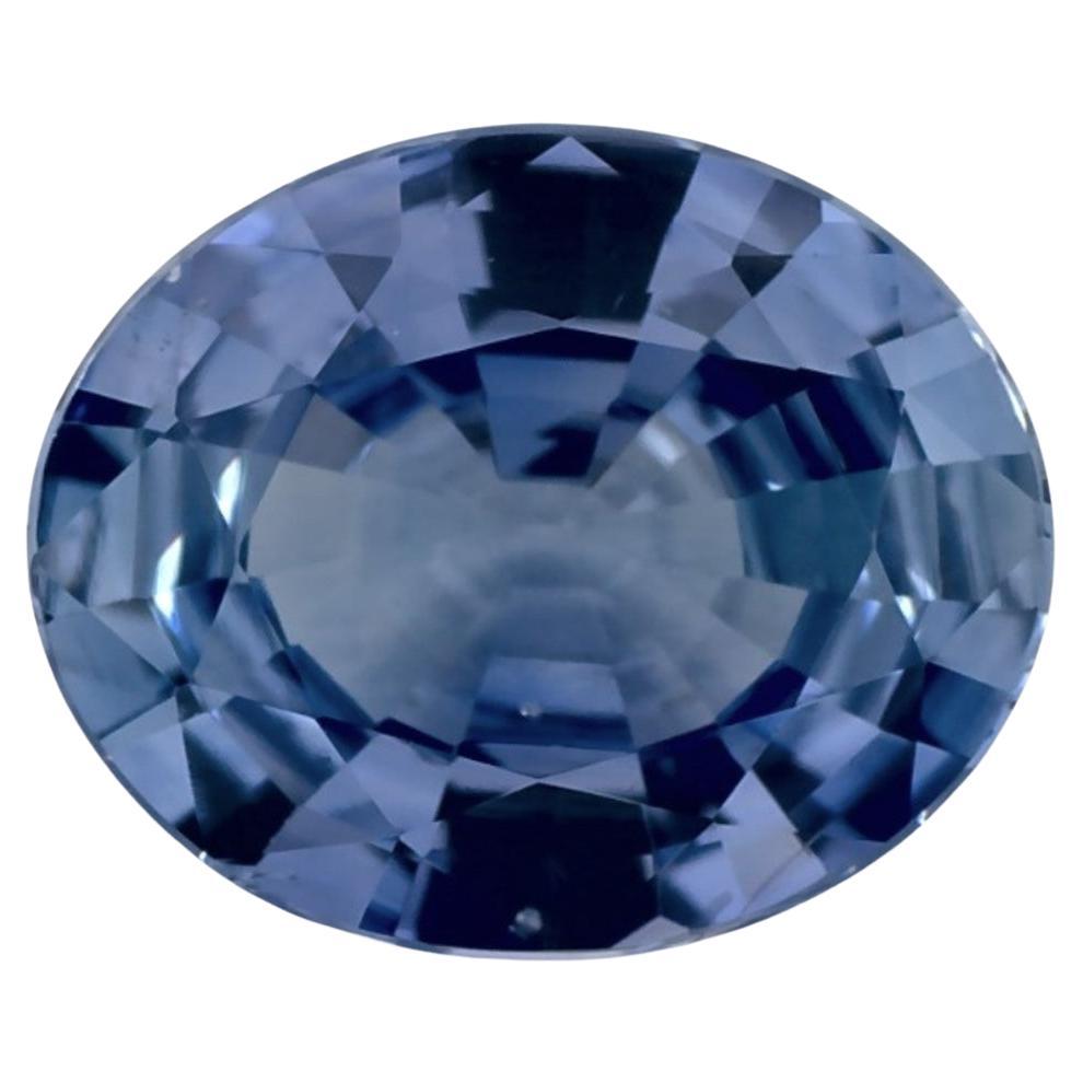 2.25 Ct Blue Sapphire Oval Loose Gemstone