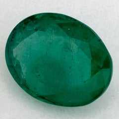 2.25 Ct Emerald Oval Loose Gemstone