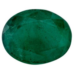 2.25 Ct Emerald Oval Loose Gemstone (pierre précieuse en vrac)