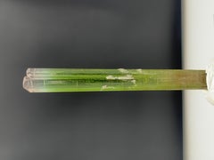 22.50 Carat Stunning Bi Color Tourmaline Crystal from Paprook Mine, Afghanistan