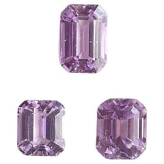 22.56 Carats Pink Kunzite Octagon Natural Cut Stones For Fine Gem Jewellery