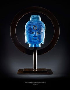 Halo Buddha Vibrant Blue