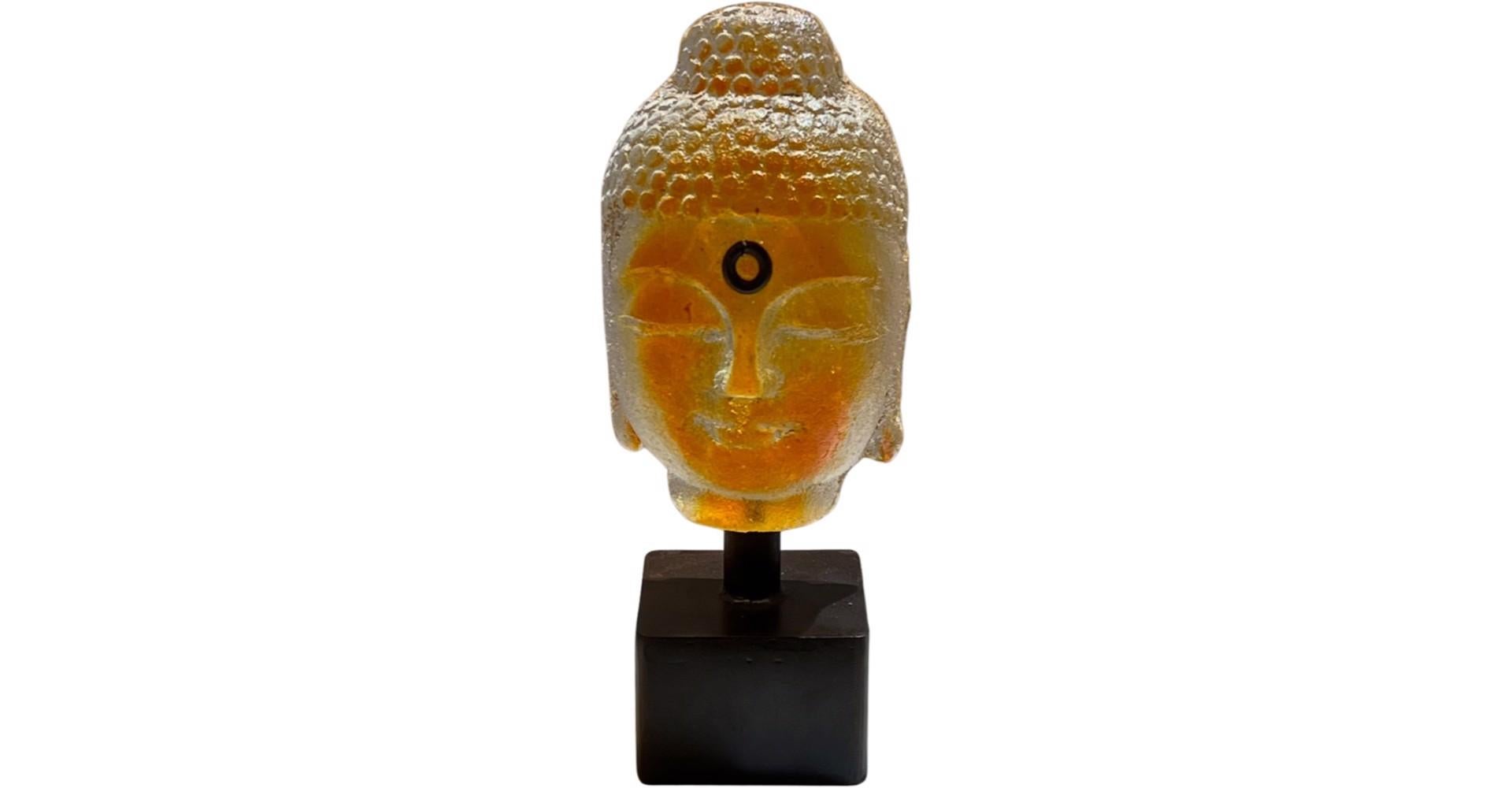 Mini Buddha Orange - Art by Marlene Rose (b. 1967)