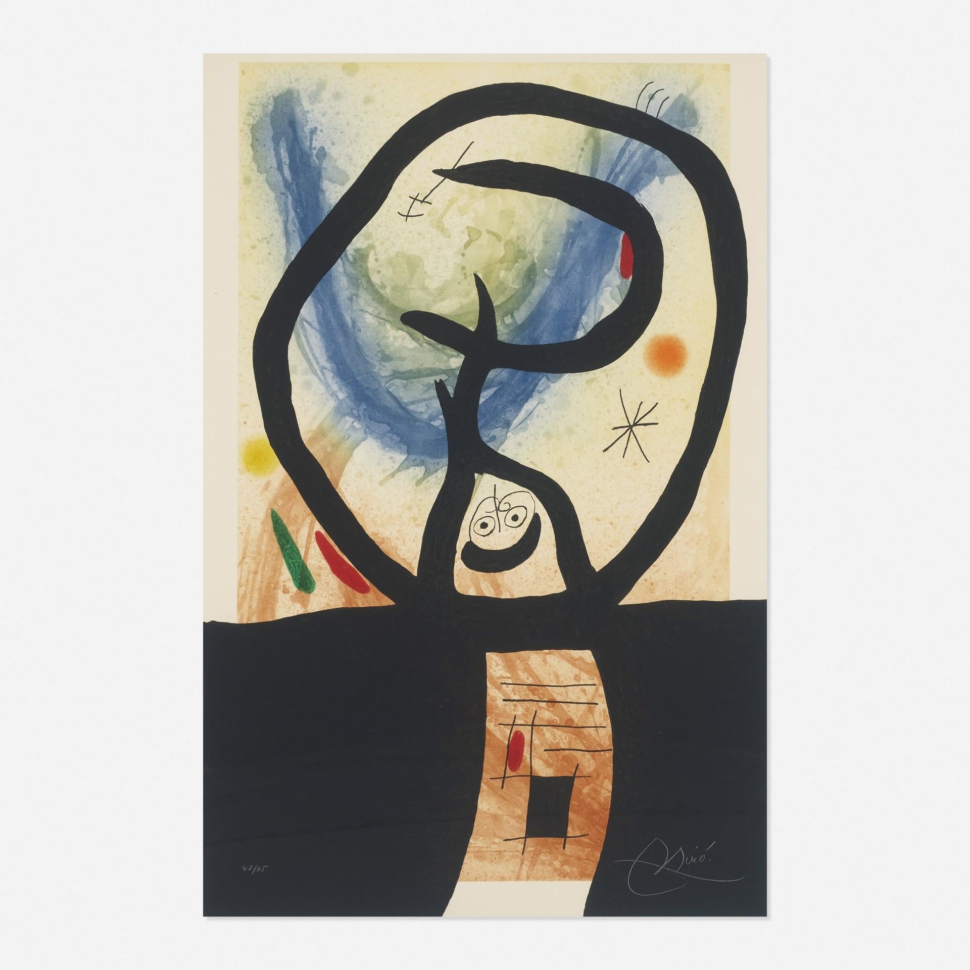 La Fronde - Art by Joan Miro (1893 - 1983)