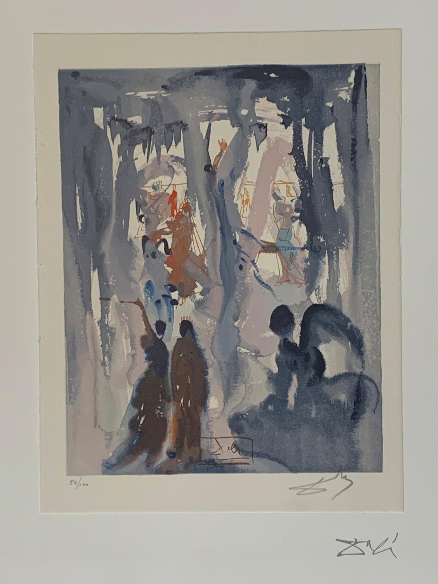 Paradise Canto 13: Thus the Earth Was Created from The Divine Comedy - Print by Salvador Dalí