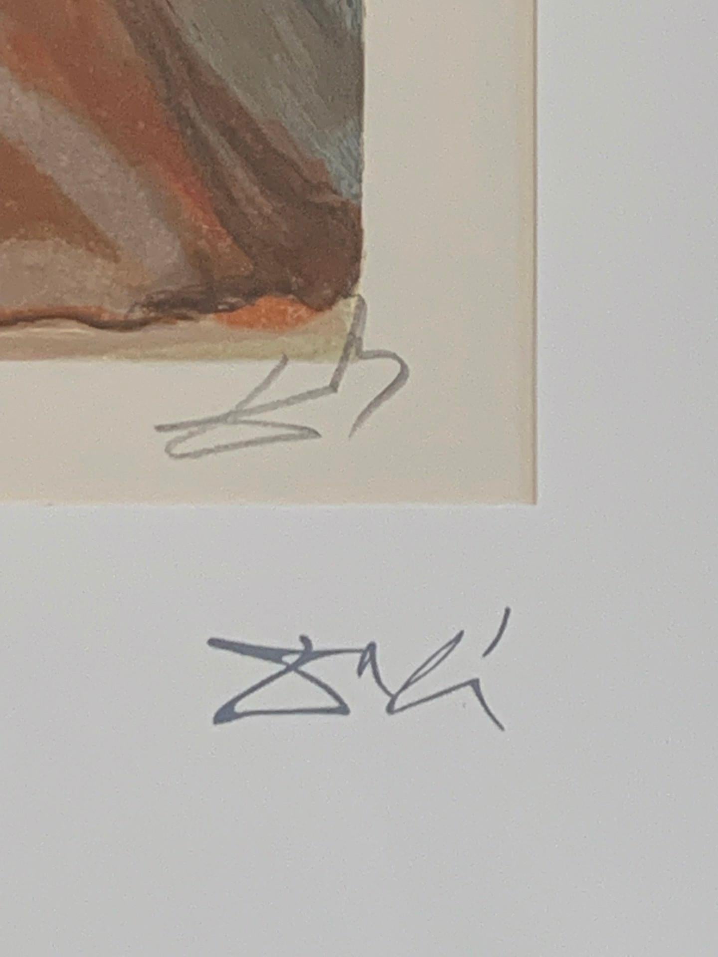 Purgatory Canto 31 : Confession de Dante de la Divine Comédie - Surréalisme Print par Salvador Dalí