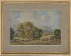Vintage Percy Lancaster RBA RI (1878-1950) - Watercolour, Haymaking