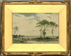 Percy Lancaster RBA RI (1878-1951) - 1935 Watercolour, Green Pastures