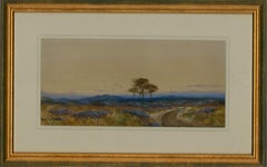 Ben Graham (Douglas Houzen Pinder) (1886-1949) - Watercolour, Moorland Scene