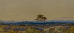 Ben Graham (Douglas Houzen Pinder) (1886-1949) - Watercolour, Moorland Scene