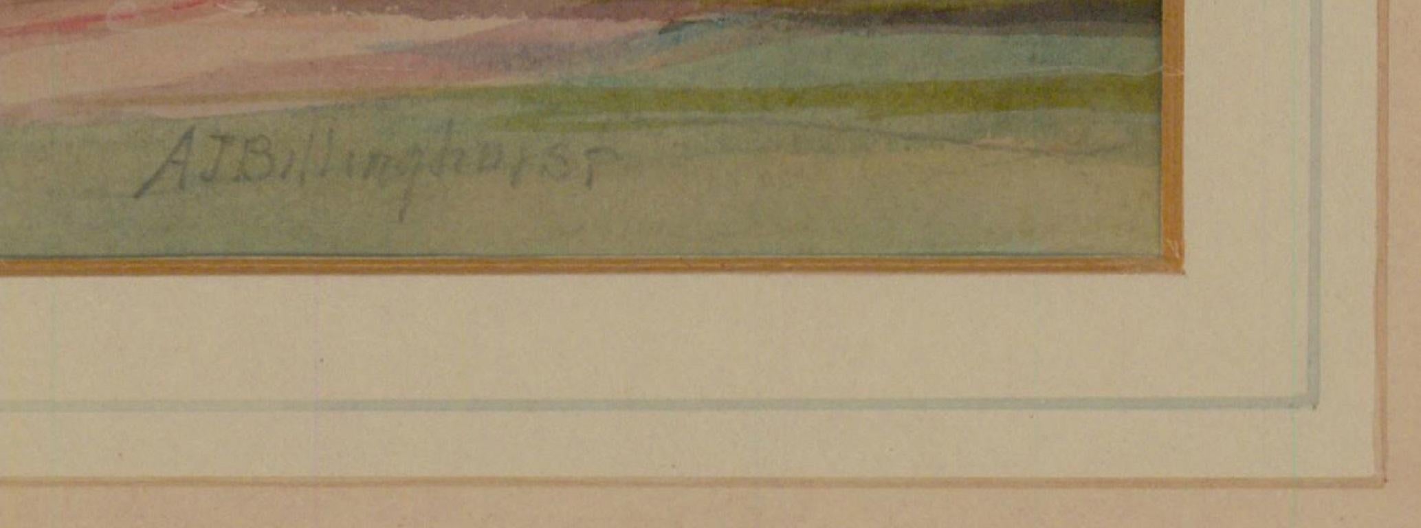 Alfred John Billinghurst (1880-1963) - Signed Watercolour, Woodland Scene For Sale 2