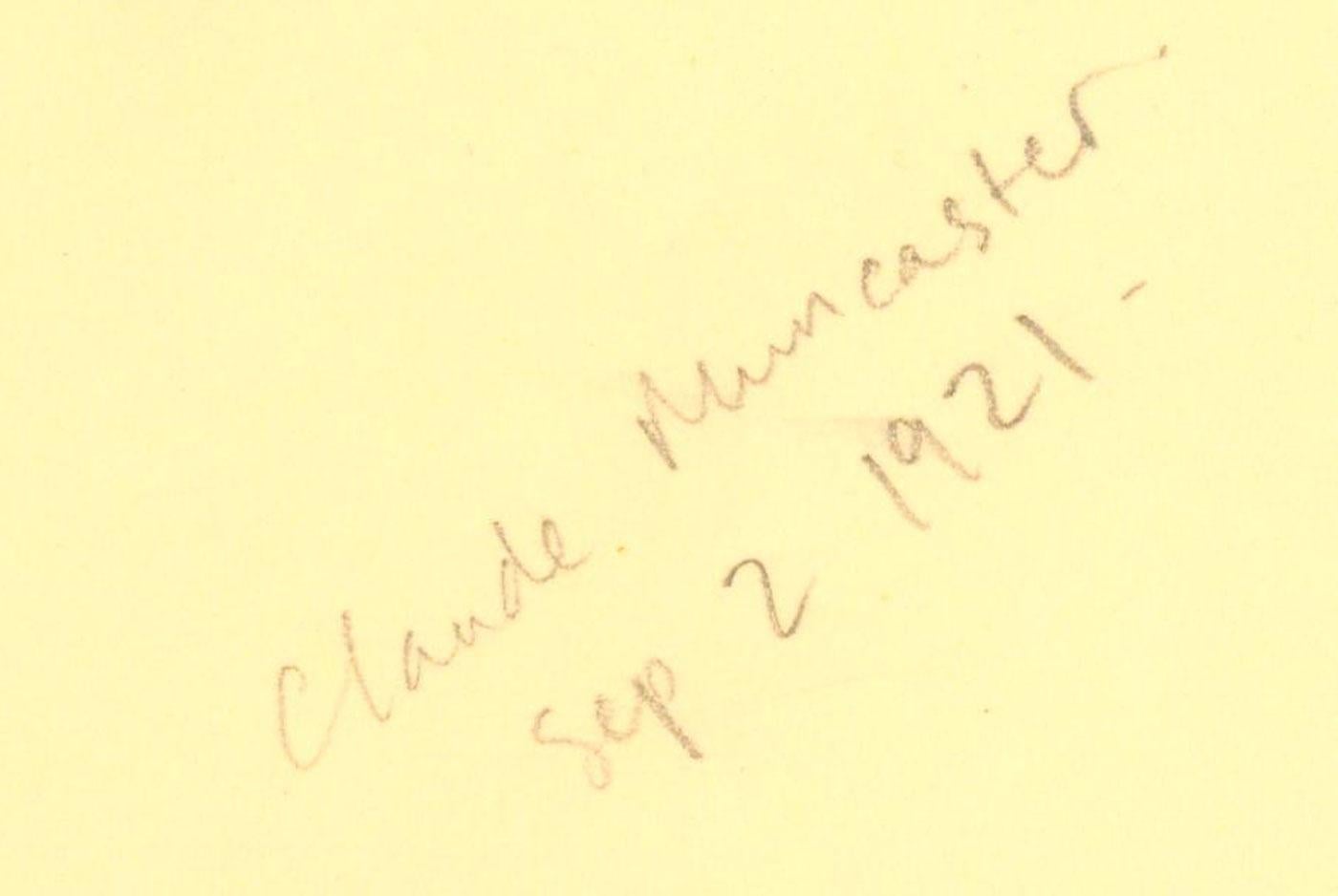Claude Graham Muncaster RWS ROI RB (1903-1974) - 1921 Watercolour, Landscape For Sale 4