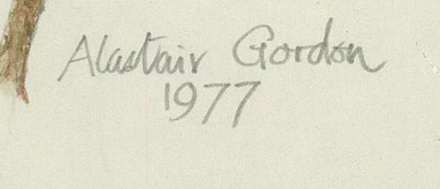 Alastair Gordon (1920-2002) - 1977 Watercolour, Phalaenopsis 2
