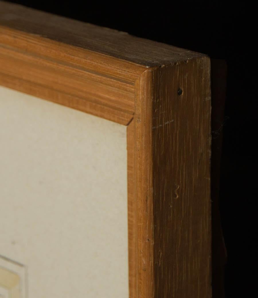 Un raffinato acquerello dell'artista americano John Noble. I toni tenui utilizzati da Noble si adattano perfettamente al paesaggio di inizio primavera.

Il dipinto è rifinito con alcune aree strette di dettagli di linea fine.

Sul retro del dipinto