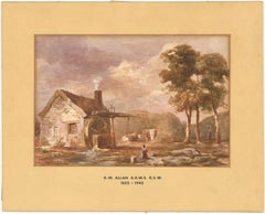 Robert Weir Allen (1851-1942) RWS RSW NEAC - 20th Century Watercolour, Farm