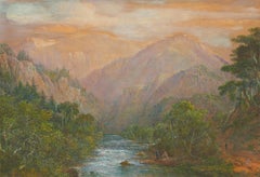 Charles Nicholls Woolnoth (1815-1906) RSW - Watercolour, Highland Landscape