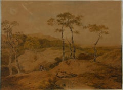 Samuel David Colkett (1806-1863) - Early 19th Century Watercolour, Suffolk Hills