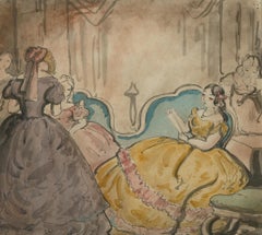Harold Hope Read (1881-1959) - Early 20th Century Watercolour, Lady's Room
